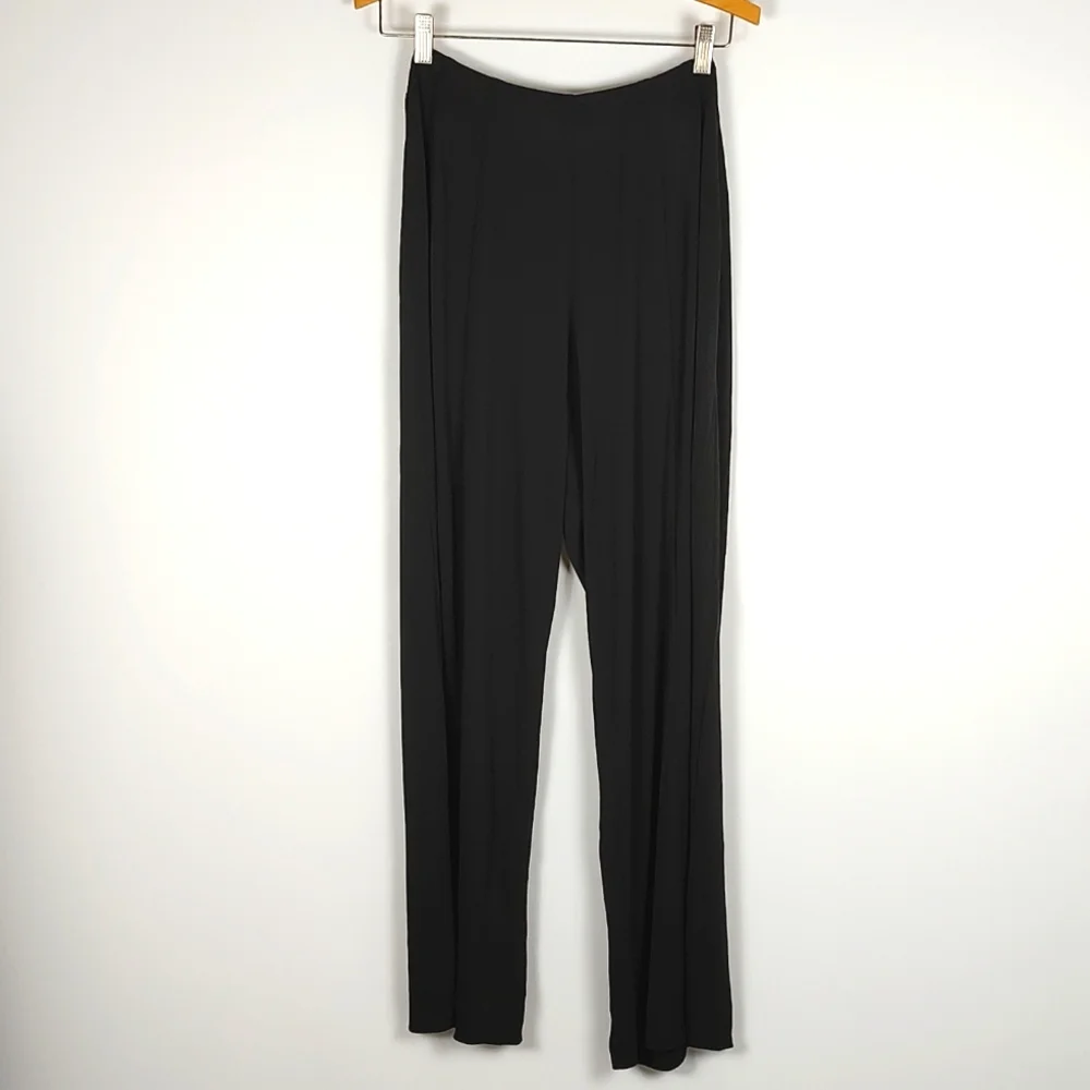 🔥HP🔥 Donna Karan NY 🔥 Black Label Front Bow Tie Closure Pants Medium 90's NWT - Picture 4 of 14